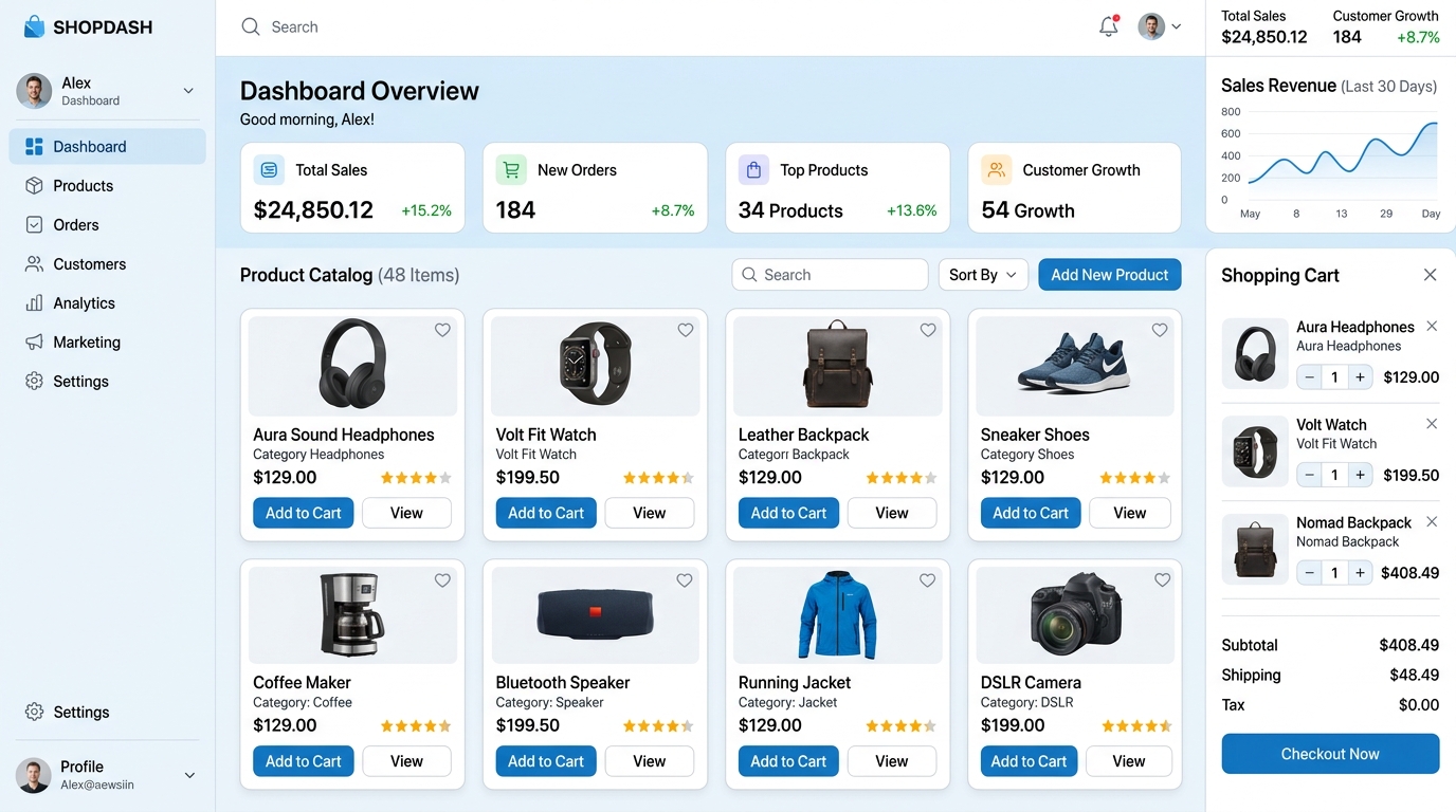 ShopVerse E-commerce Platform