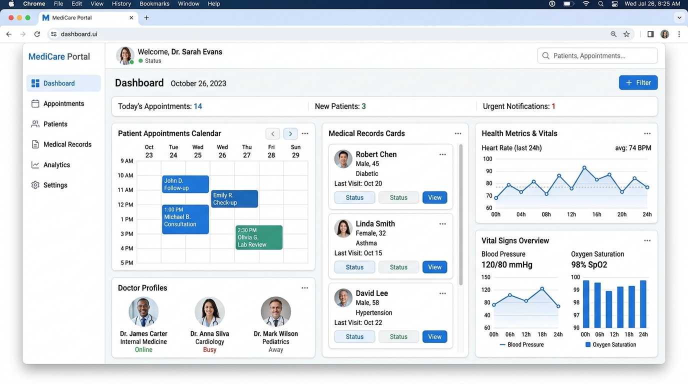 HealthPulse Healthcare System
