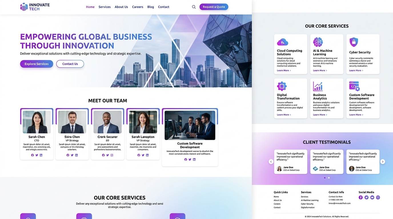 Artisan Digital Corporate Website